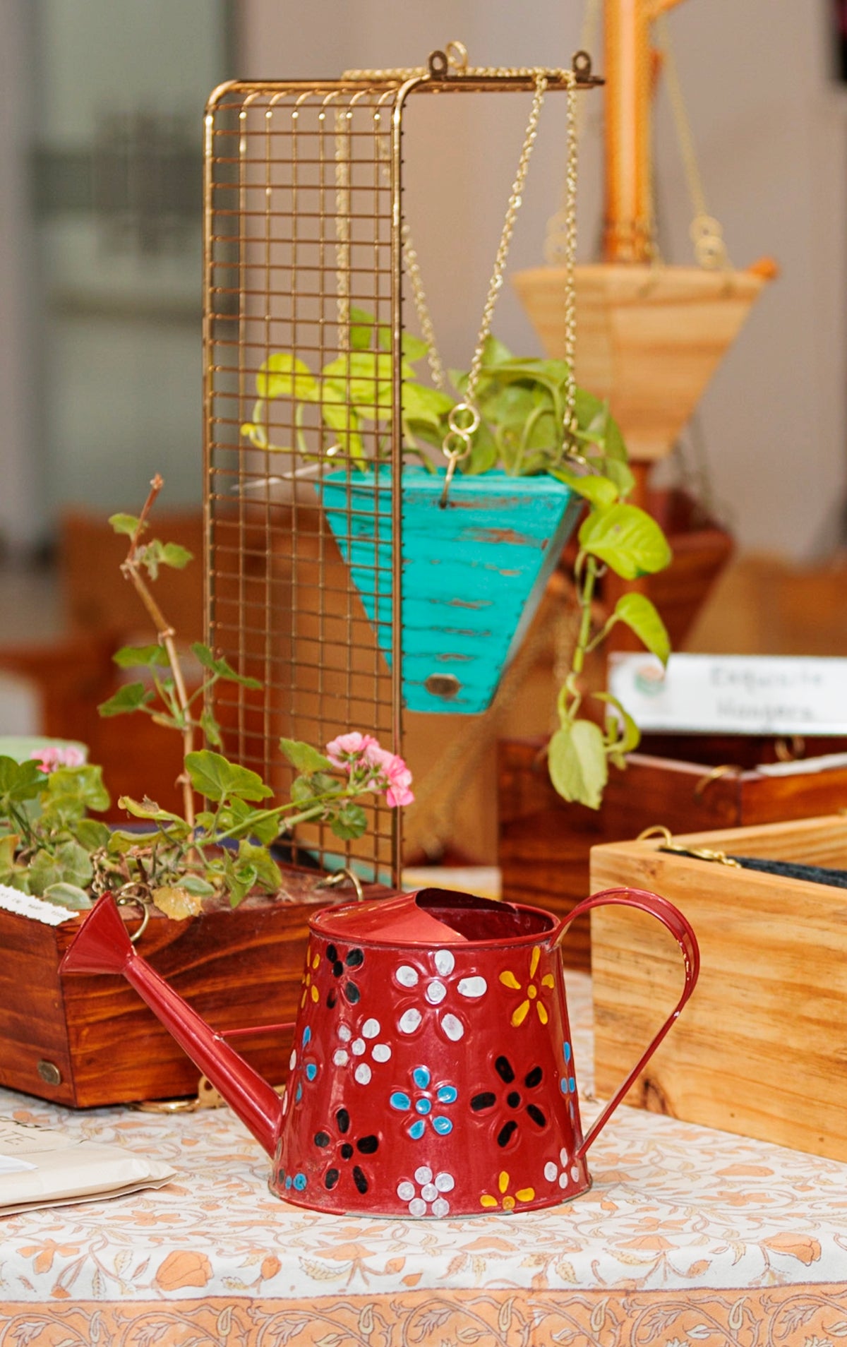 Hanging Triangular Basket
