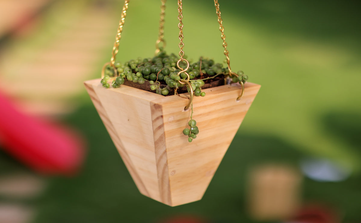 Hanging Triangular Basket