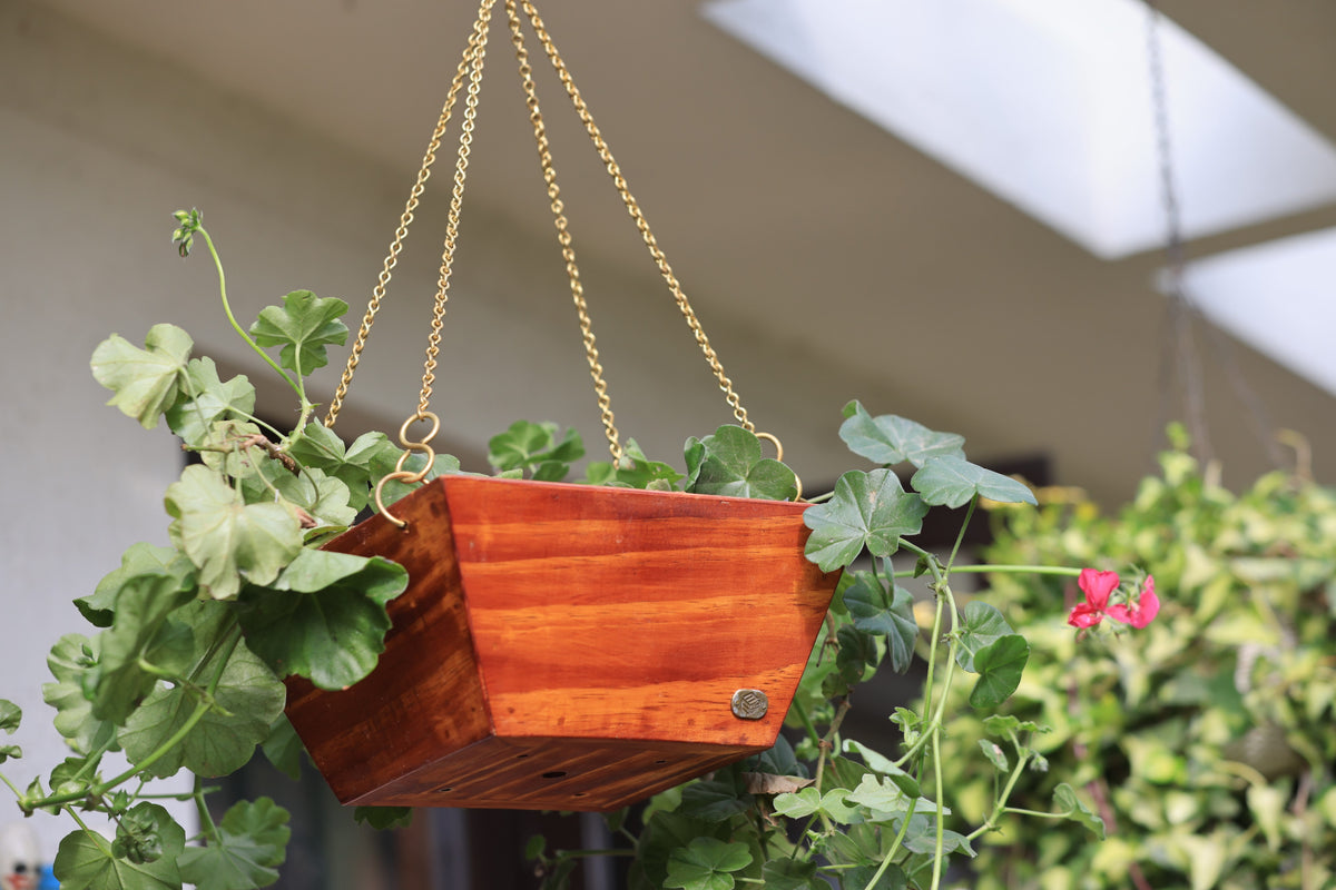 Hanging Angular Square Basket