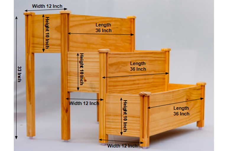 Elevated Garden Beds - 3 Steps