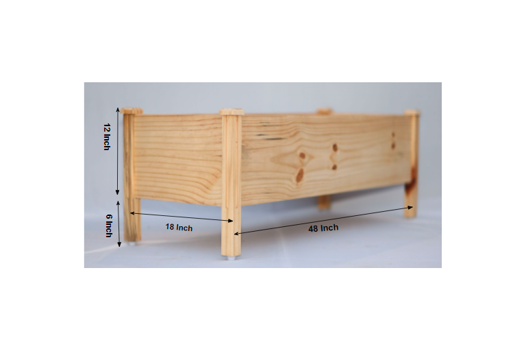Elevated Garden Beds - Large - Type 2 (18” wide)