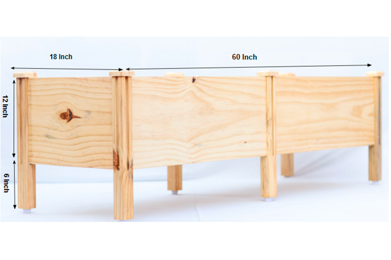 Elevated Garden Beds - Extra Large - Type 2 (18” wide)