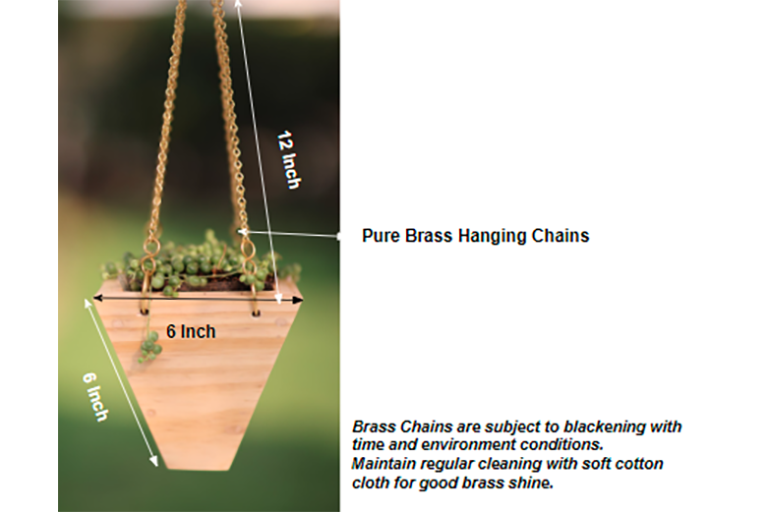 Hanging Triangular Basket