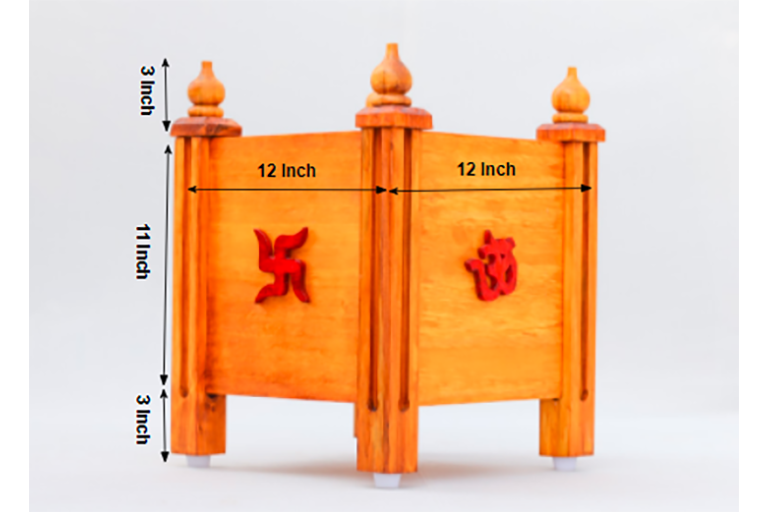 Tulsi Planter Large Vrindavan with Diya Tray